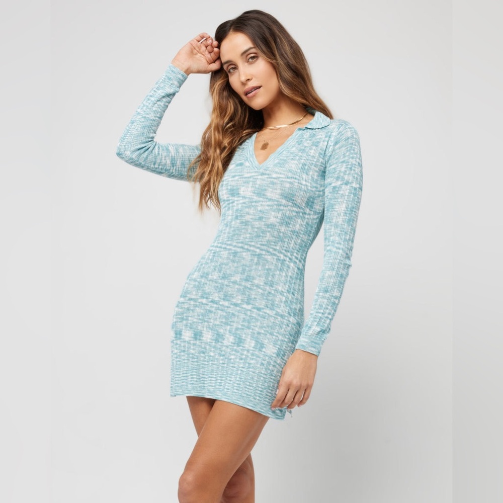 L*Space | Aria Blue Mini Dress NWT